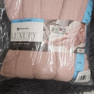 Women's Robe, blush pink, L/XL